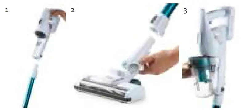 DOMO DO233SV Stick Vacuum Cleaner - ONDERDELEN 1