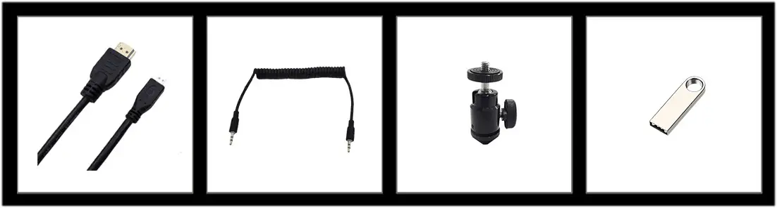 LILLIPUT HT7S 7 Inch 2000nits 3G SDI Touch Camera Control Monitor - Accessories 1