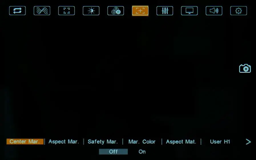 LILLIPUT HT7S 7 Inch 2000nits 3G SDI Touch Camera Control Monitor - Menu Setting 16