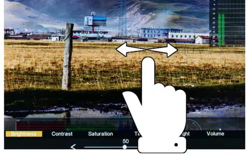 LILLIPUT HT7S 7 Inch 2000nits 3G SDI Touch Camera Control Monitor - Menu Setting 4
