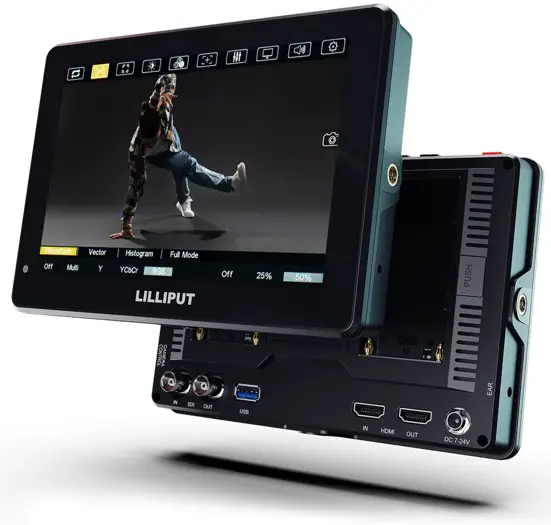 LILLIPUT HT7S 7 Inch 2000nits 3G SDI Touch Camera Control Monitor - cover