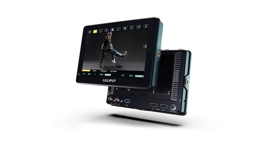 Lilliput Ht7s 7 Inch 2000nits 3g-sdi Touch Camera Control Monitor User Guide