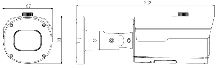NOVUS NVIP-5H-4232 Bullet IP Camera with Motor-zoom Lens-1