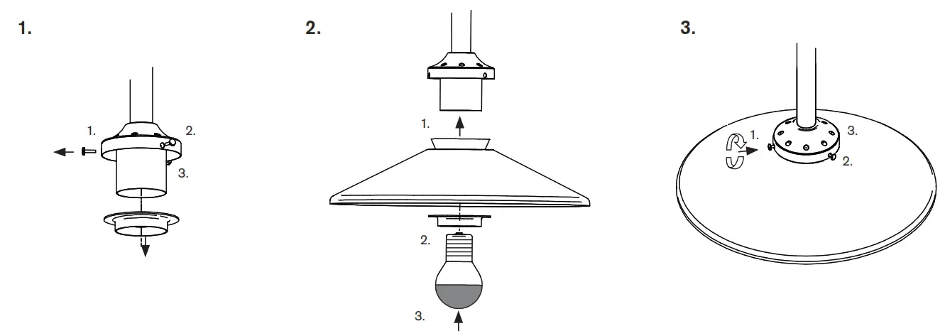 Valerie Objects V9018002 M Ceiling Lamp No. 2 - fig1