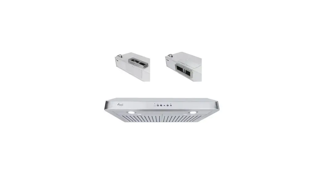 Awoco Rh-r06-42 Ducted Under Cabinet Range Hood Instructions