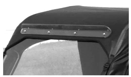 FALCON RIDGE JD XUV25 FC05 825iFull Cab Enclosurefits Lexan Windshield - shown below