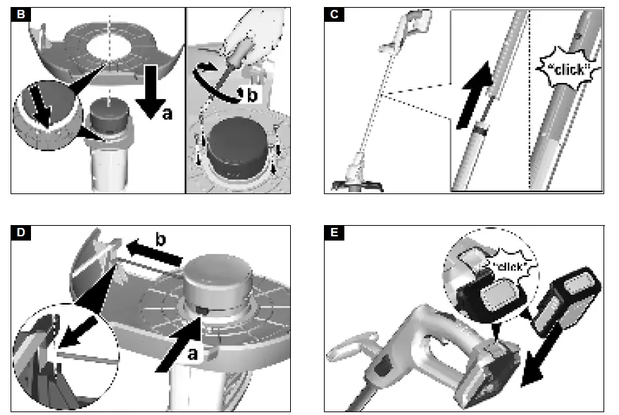 KARCHER LTR 18-25 Battery Cordless Lawn Trimmer 2
