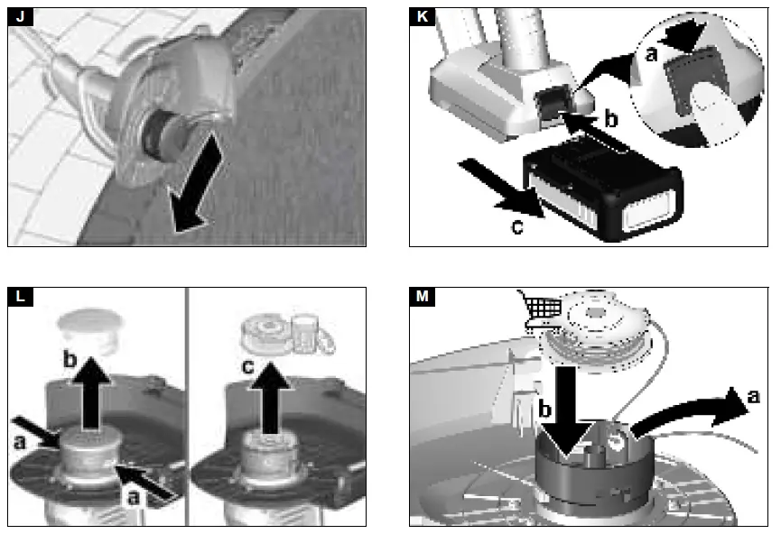KARCHER LTR 18-25 Battery Cordless Lawn Trimmer 4