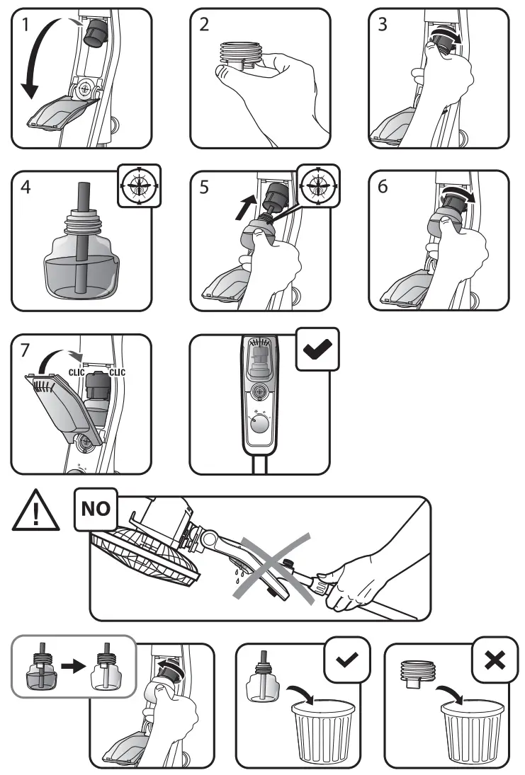 Rowenta ESSENTIAL Plus VU442 Series Mosquito Repellent Stand Fan - fig 6