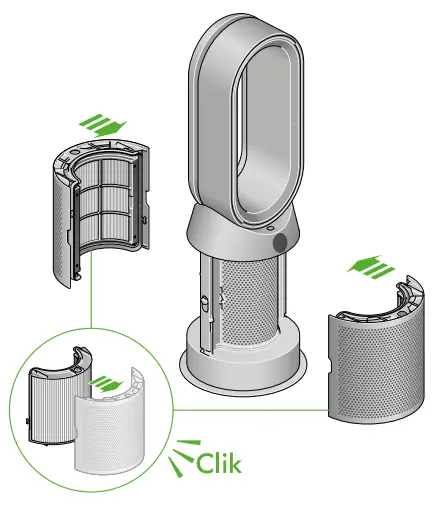 dyson HP09 Purifier Hot+Cool Formaldehyde - fig 8