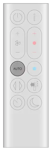 dyson HP09 Purifier Hot+Cool Formaldehyde - remote 1