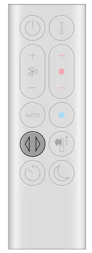 dyson HP09 Purifier Hot+Cool Formaldehyde - remote 3