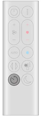 dyson HP09 Purifier Hot+Cool Formaldehyde - remote 5