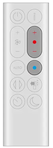 dyson HP09 Purifier Hot+Cool Formaldehyde - remote 6