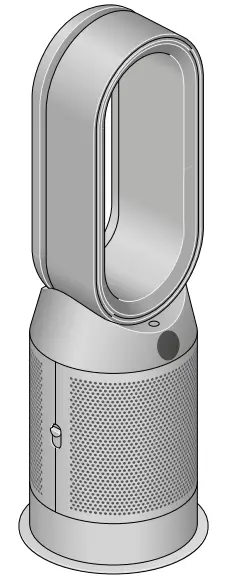 dyson HP09 Purifier Hot+Cool Formaldehyde