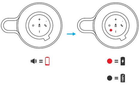 RYGHT R484024 RGB Lux LED Wireless Speaker - 2