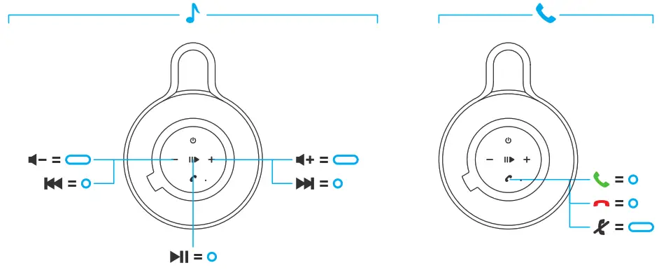 RYGHT R484024 RGB Lux LED Wireless Speaker - 5
