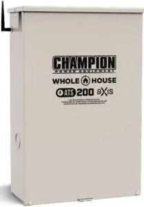 CHAMPION Automatic Transfer Switch with aXis Controller Module