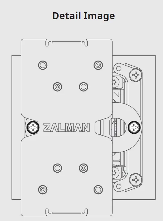 ZALMAN CNPS10X Performa Black, Extreme Performance CPU Cooler 12