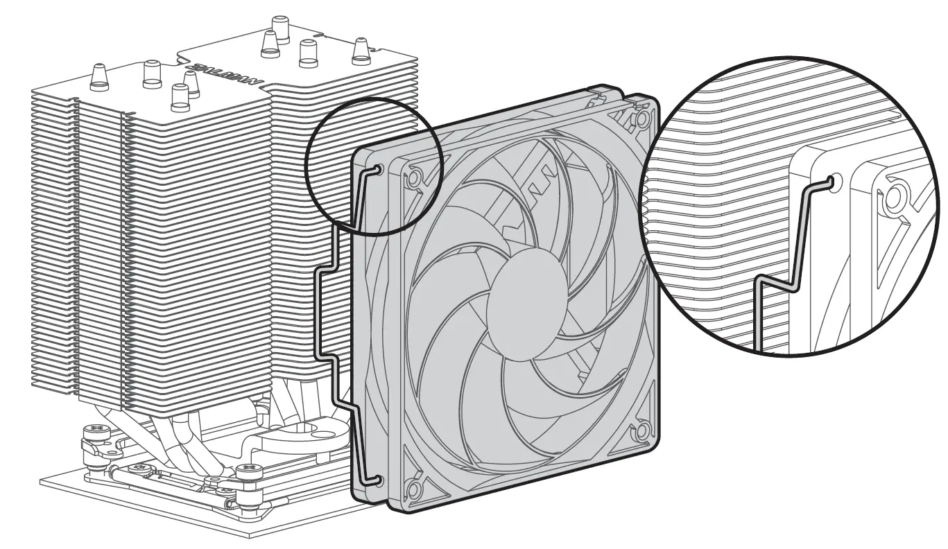 ZALMAN CNPS10X Performa Black, Extreme Performance CPU Cooler 13