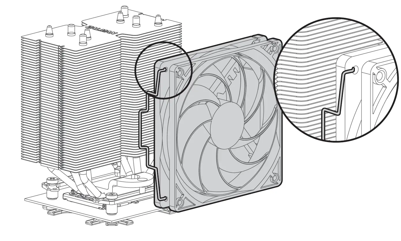 ZALMAN CNPS10X Performa Black, Extreme Performance CPU Cooler 19
