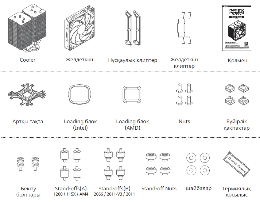ZALMAN CNPS10X Performa Black, Extreme Performance CPU Cooler 2