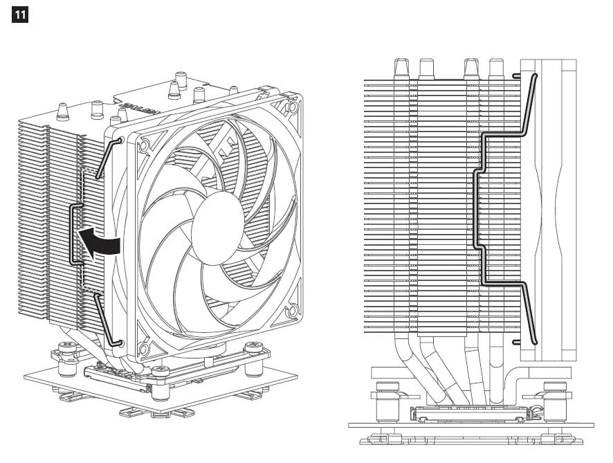 ZALMAN CNPS10X Performa Black, Extreme Performance CPU Cooler 20