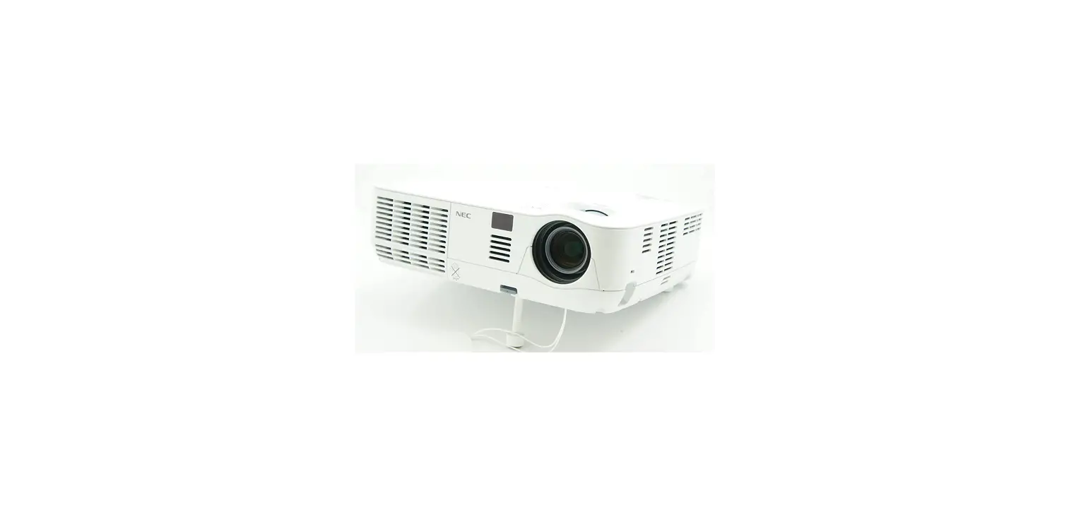Nec Np-v300w Widescreen High Definition 720p Dlp Projector User Manual