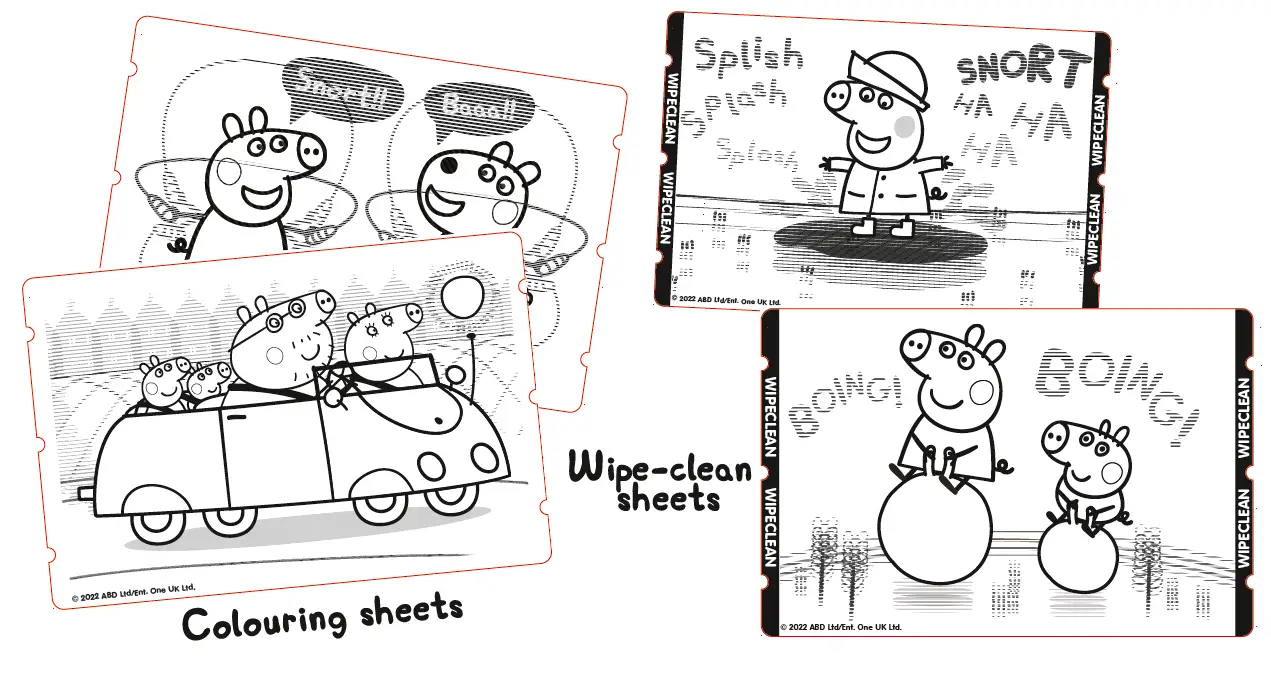 John Adams 11048 Peppa Pig Magicolour 1