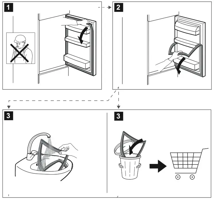 Whirlpool W5 811E OX UK 1 Frost Free Fridge Freezer - Product Overview 1
