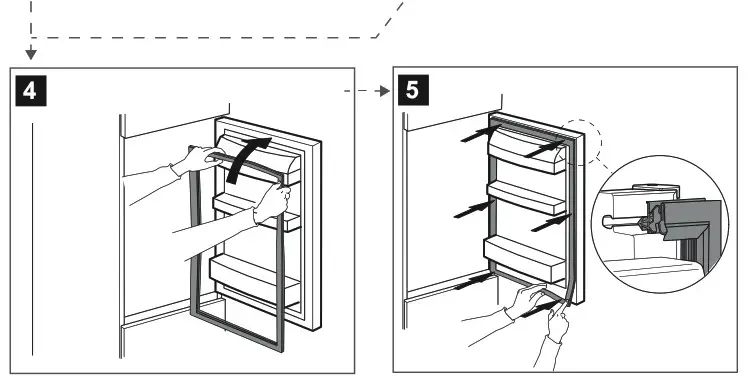 Whirlpool W5 811E OX UK 1 Frost Free Fridge Freezer - Product Overview 2