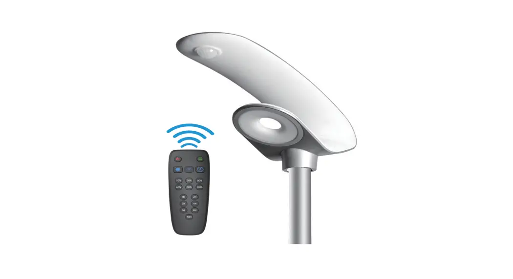 V-tac Vt-130w 20w Led Solar Garden Light Sensor Rf Control Instructions V-tac Vt-130w 20w Led Solar Garden Light Sensor Rf Control Instructions