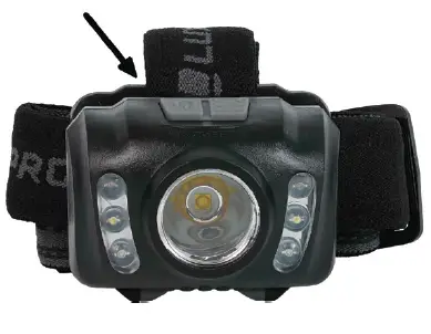 LUXPRO LP345 Multi-function LED Headlamp with Red and Green Flood Modes fig 2