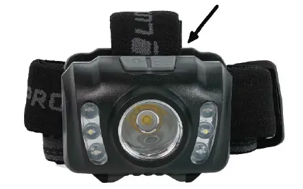 LUXPRO LP345 Multi-function LED Headlamp with Red and Green Flood Modes fig 3