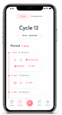 breathe ilo Cycle Tracker - 10
