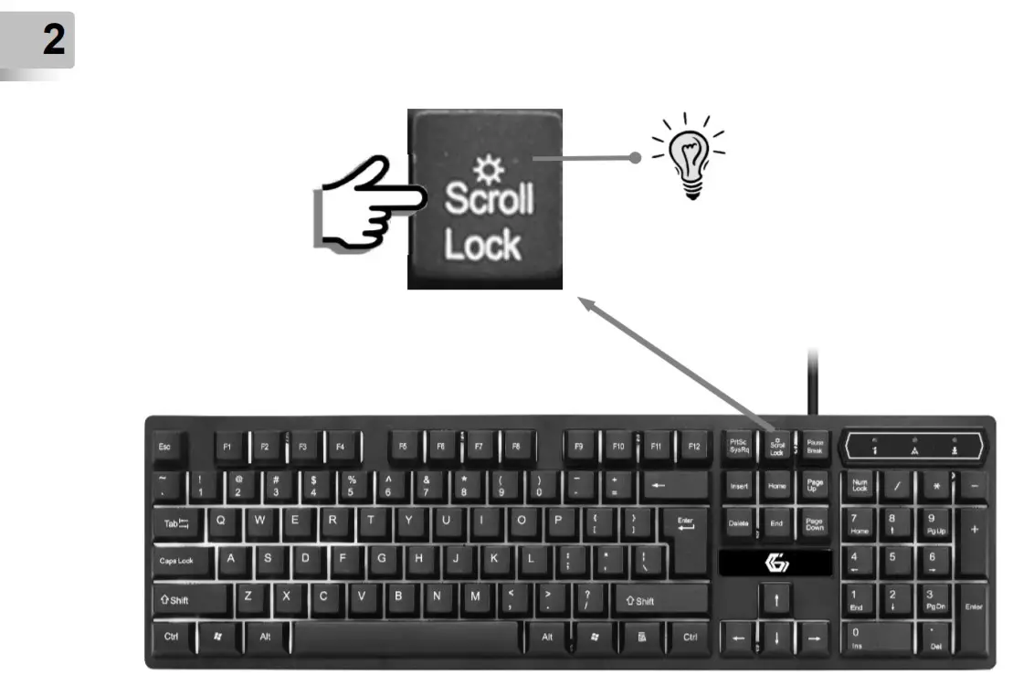 gembird GGS-UMGL4-02 4-In-1 Backlight Gaming Kit - fig2
