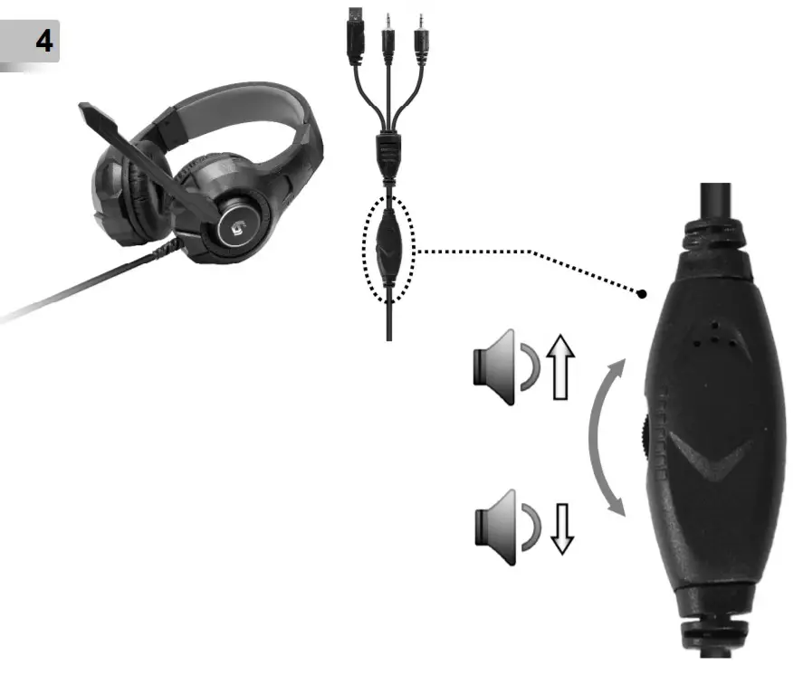 gembird GGS-UMGL4-02 4-In-1 Backlight Gaming Kit - fig5