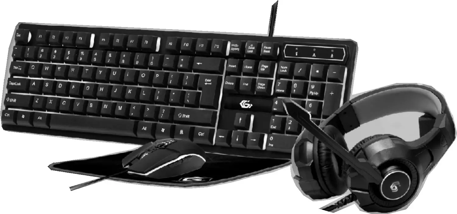 gembird GGS-UMGL4-02 4-In-1 Backlight Gaming Kit