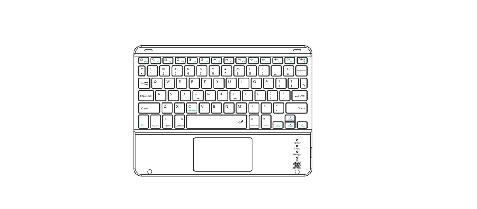 Hama 00217217 Bluetooth Keyboard With Touchpad User Manual