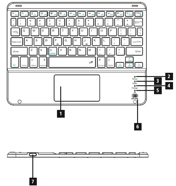 hama-00217217-Bluetooth-Keyboard-with-Touch-FIG-1