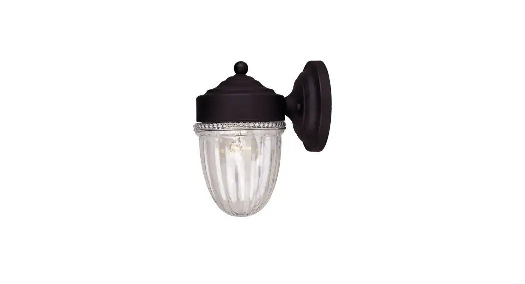 Meridian M50060 1-light Outdoor Wall Lantern Instructions
