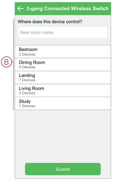 Configuring the device
