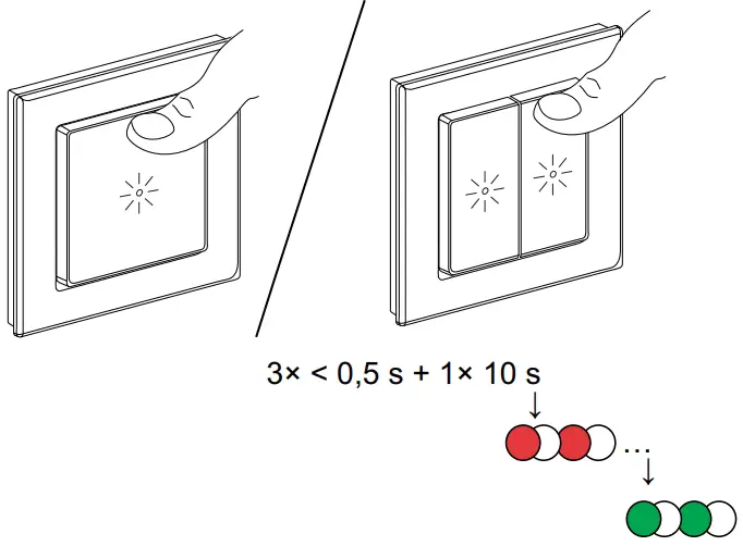 Resetting the device`