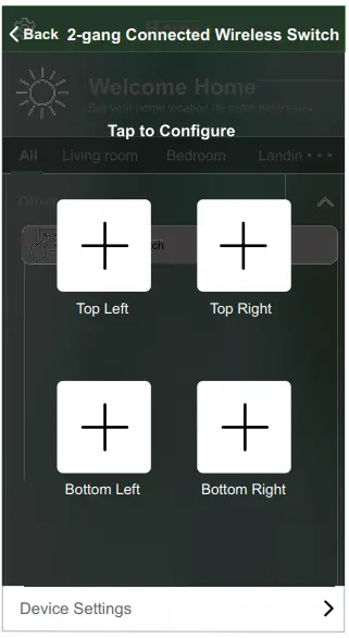 Action to a Push Button