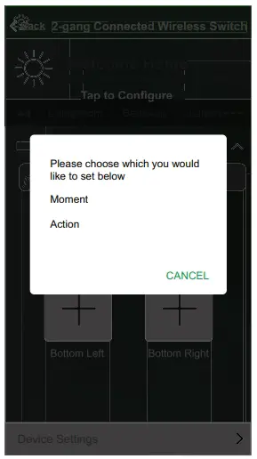 Moment to the Push Button