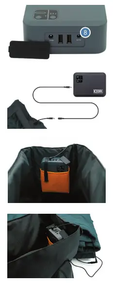 KODIAK Battery Powered Heating Blanket - fig5
