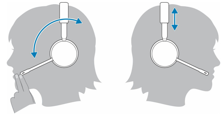 DELL WL5022 Pro Wireless Headset - right or left