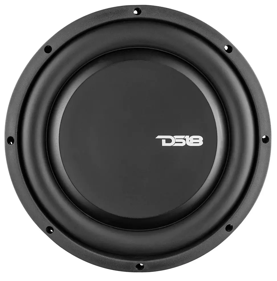 DS18 PSW10.4D 10 Inch Dual Voice Coil Shallow Subwoofer