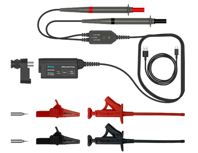 Micsig-DP750-100-High-Voltage-Differential-Probe