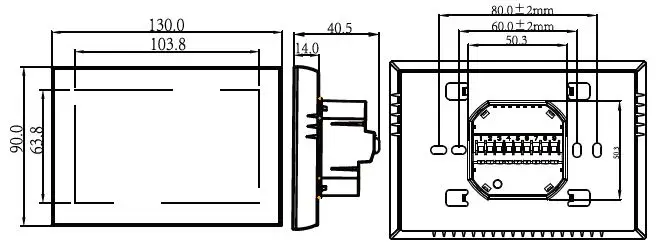 Beca BAC-8000 Thermostat Intelligent-1